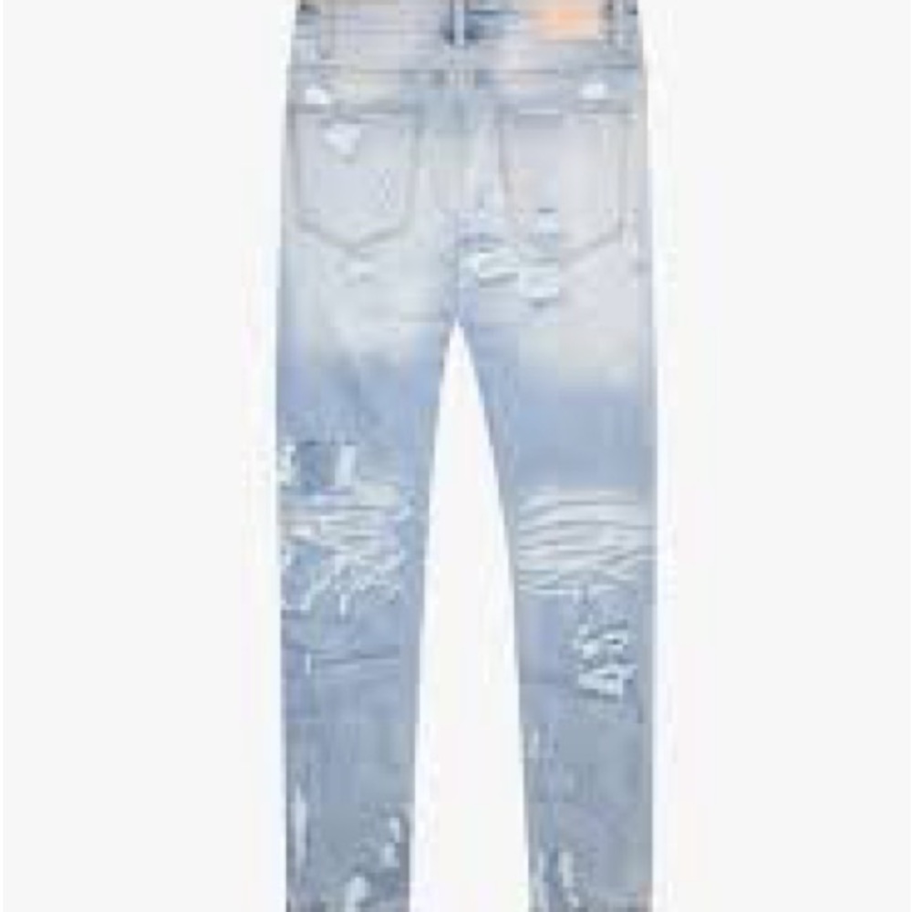 Men's Light Blue Skinny Jeans